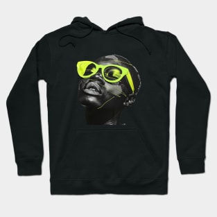 Afrofuturistic portrait of a woman Hoodie